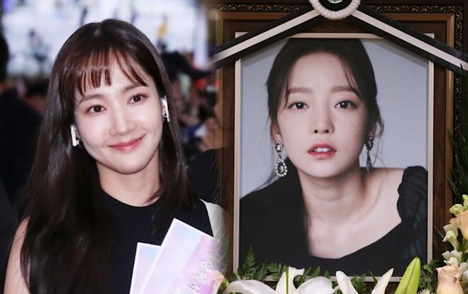 Khóc sưng mắt vì Goo Hara, Park Min Young cố mỉm cười trước fan Việt tại sân bay Nội Bài