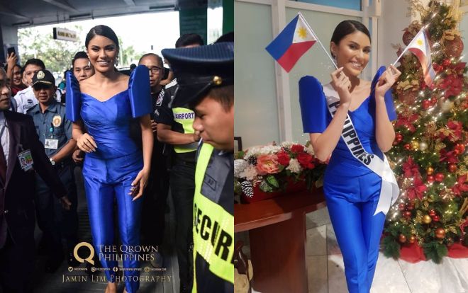 Góc hài hước: Hoa hậu Philippines đẹp như minh tinh nhưng lại mặc quần ngược ngày đi thi Miss Universe
