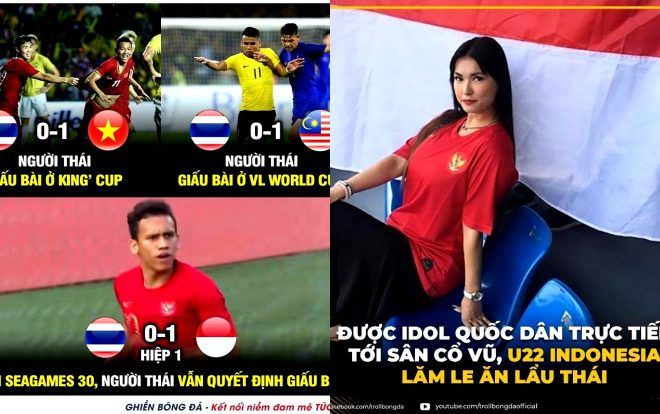 Ảnh chế: Thái Lan thua xấu hổ trong ngày Maria Ozawa cổ vũ Indonesia