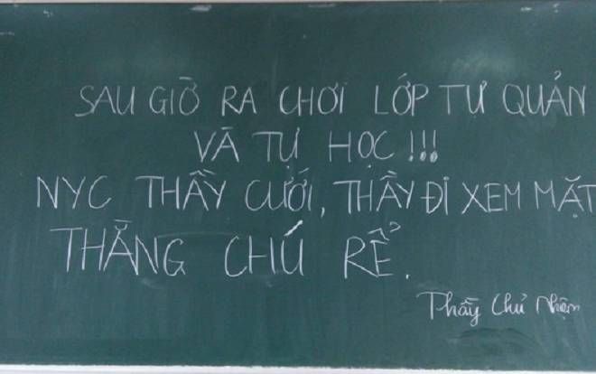 Nghe tin người yêu cũ đi lấy chồng, thầy chủ nhiệm cho lớp tự quản để đích thân đến xem mặt 'thằng chú rể'