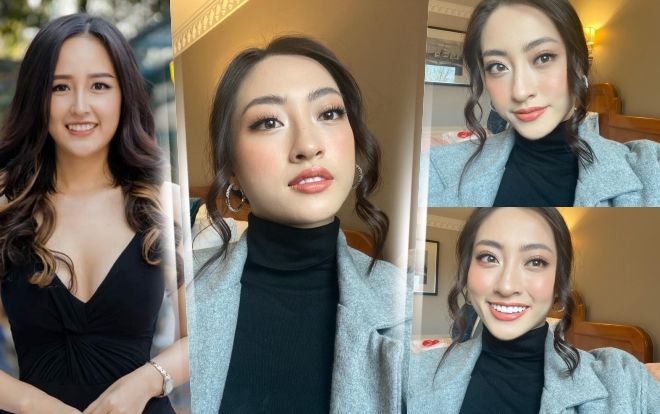 Lương Thùy Linh tự make-up đẹp 'mê hồn' đến nỗi Mai Phương Thúy cũng phải ghen tỵ