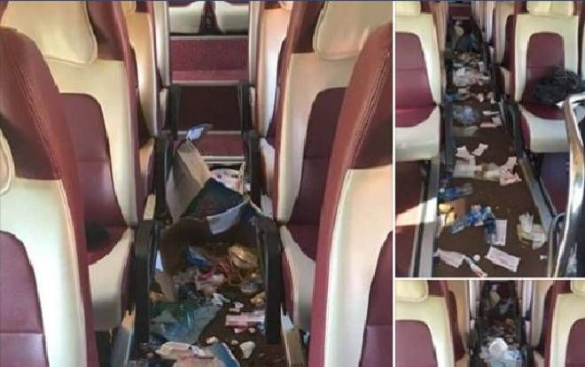 Dân mạng phẫn nộ với màn thuê xe hàng tá yêu cầu nhưng đến khi trả về lại là một chiếc xe ngập rác kinh khủng