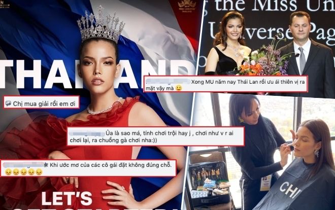 Fan phẫn nộ vì Hoa hậu Thái Lan được Miss Universe thiên vị lộ liễu: Đến trễ - 'Makeup riêng như celeb?'