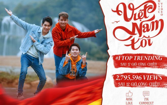 Vừa lên sóng, Việt Nam tôi của K-ICM và Jack đã xuất hiện ở SEA Games 30
