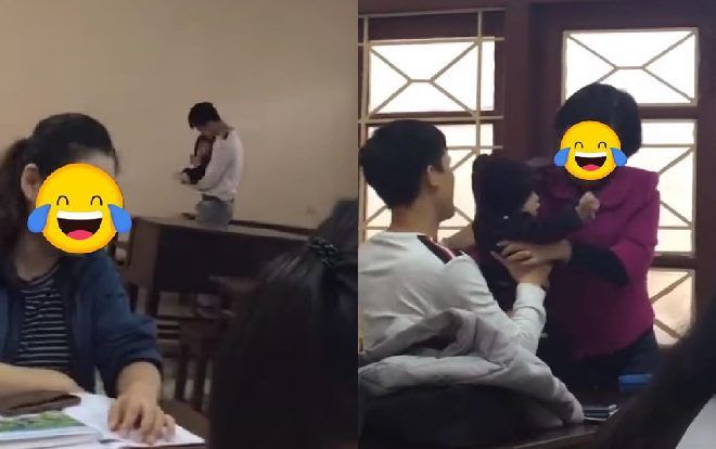 Nam sinh bế con lên giảng đường đại học và câu chuyện ‘lợi ích của việc có con sớm’ khiến cư dân mạng cười ra nước mắt