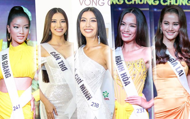 Top 45 Miss Universe Vietnam 2019 khoe nhan sắc rạng rỡ: Fan bối rối chọn Top 15 chung cuộc