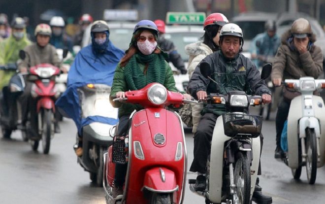 Dự báo thời tiết 2/12: Không khí lạnh gây mưa to và dông ở các tỉnh Bắc và Trung Trung Bộ, Hà Nội chuyển rét