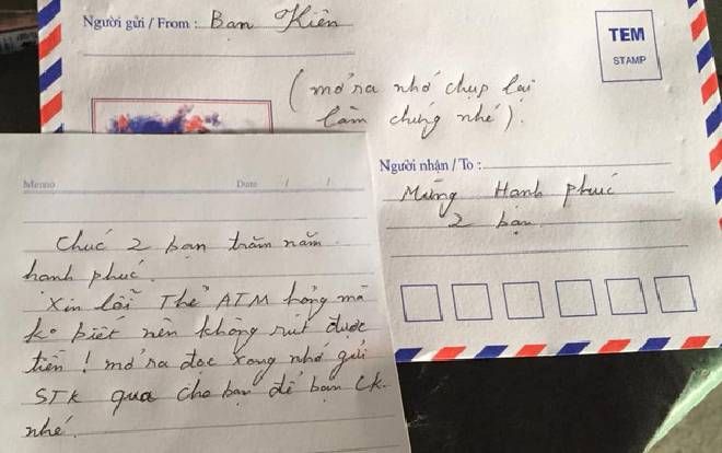 'Dở khóc dở cười' với chàng trai vượt 150 km đến ăn cưới bạn nhưng nợ tiền mừng vì lý do này