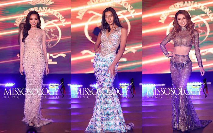 Mặc lại váy cũ do mất hành lý, Ngọc Châu 'trắng tay' ở phần thi trang phục dạ hội Miss Supranatonal