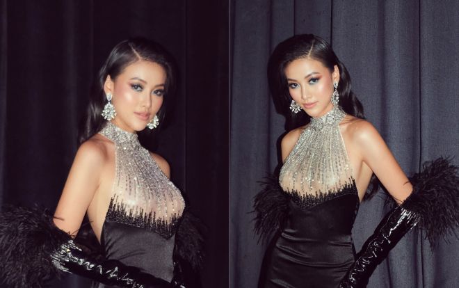 Phương Khánh quyến rũ, kiêu sa như nữ hoàng, trao vương miện cho Miss Bikini Philippines 2019