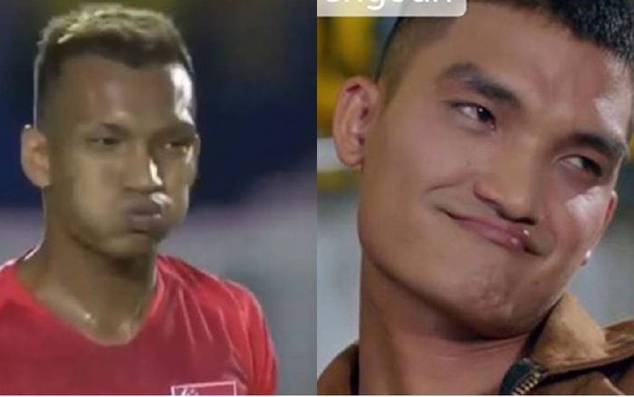 Lộ diện 'anh em thất lạc' của diễn viên Mạc Văn Khoa sau trận đấu giữa U22 Việt Nam và Singapore