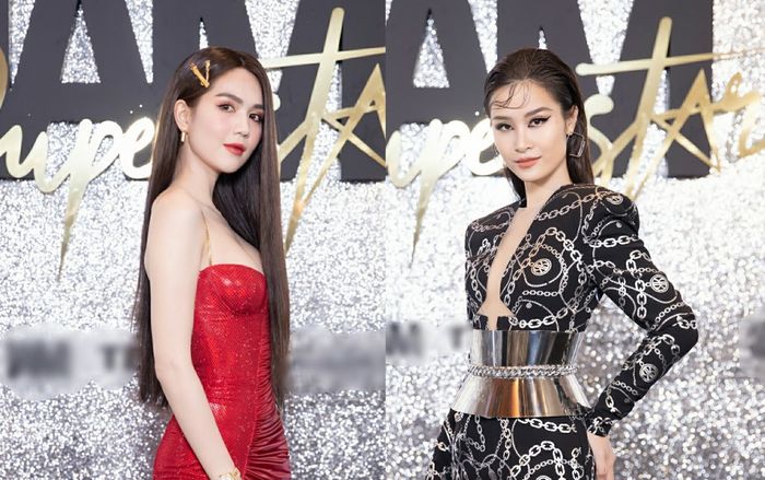 Ngọc Trinh diện váy đỏ quyến rũ hết nấc, Đông Nhi khoe sắc mặn mà hậu đám cưới