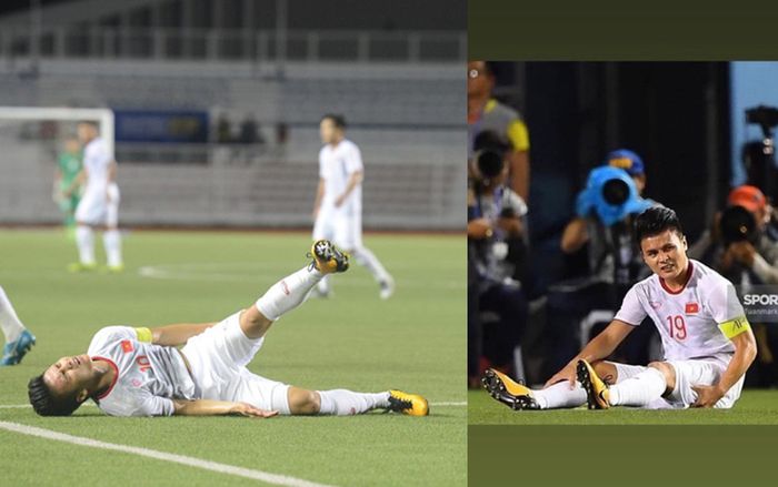 Sau chấn thương, Quang Hải 'lên dây cót' tinh thần cho đồng đội và CĐV Việt Nam trước giờ đối đầu với Thái Lan