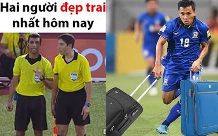 Bật cười với loạt ảnh chế hài hước sau trận đấu của U22 Việt Nam trước U22 Thái Lan