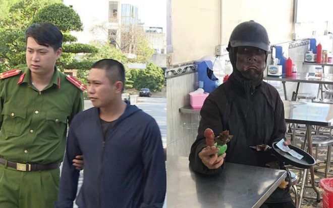 Sự thật công an đã bắt được người mặt đen ‘quái dị’ cầm đầu gà đi ăn xin ở Hà Nội