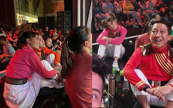 Sao Việt ăn mừng sau trận đấu U22 Việt Nam và Thái Lan: Lan Ngọc, Trường Giang dừng quay, Nguyễn Trọng Tài bảo khán giả đừng cảm ơn mình