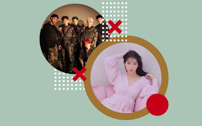 EXO và IU xuất sắc đứng đầu cùng lúc 2 bảng xếp hạng riêng biệt hàng tuần của Gaon