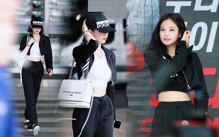Ngọc Trinh đụng độ Jennie Black Pink với set đồ thể thao nhưng vẫn toát lên khí chất riêng