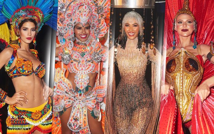 12 trang phục dân tộc nổi nhất Miss Universe 2019: 'Cafe phin' của Hoàng Thùy lăm le giật giải