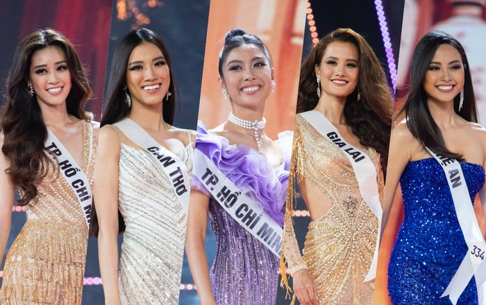 HOT: Thúy Vân - Khánh Vân - Hương Ly - Đào Hà - Kim Duyên lọt Top 5 Miss Universe Vietnam 2019