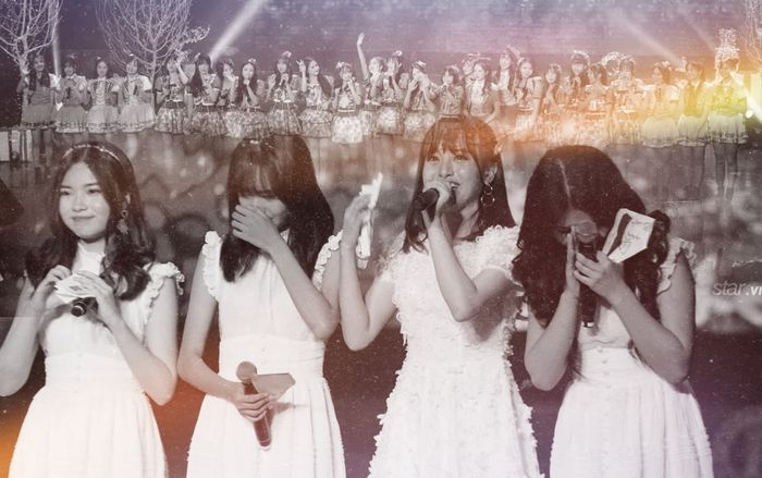 SGO48 bật khóc nức nở khi trải lòng về khó khăn trên sân khấu mini show kỷ niệm 1 năm debut