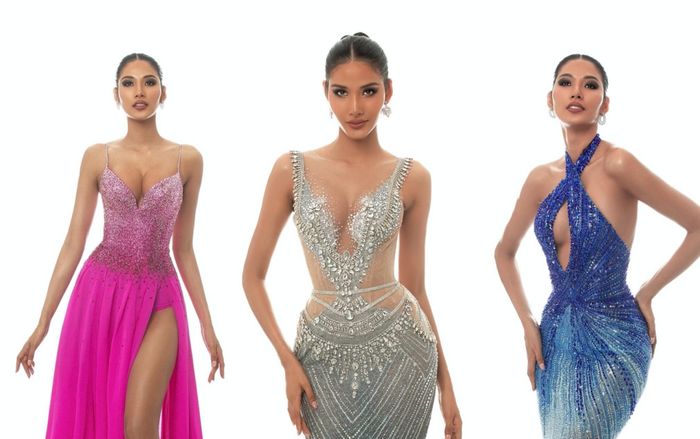 Hoàng Thùy tung 3 váy dạ hội 'đỉnh cao' cho đêm 'đăng quang': Quyến rũ và đầy tinh xảo