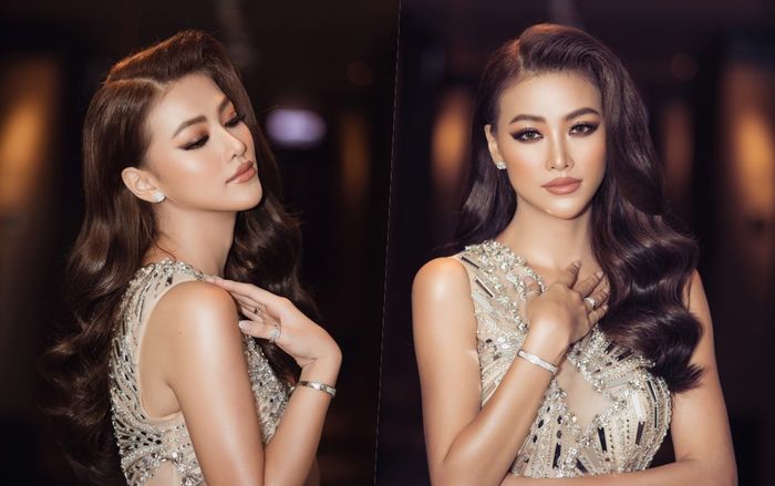 Phương Khánh quyến rũ khi diện đầm xuyên thấu, xẻ đùi táo bạo khoe đường cong