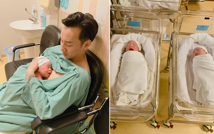 MC Thành Trung hạnh phúc đón cặp quý tử chào đời