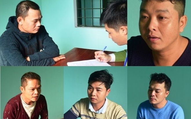 Mâu thuẫn đòi nợ, nhóm đối tượng chặn xe taxi, dùng hung khí đánh chém khiến 2 người trọng thương