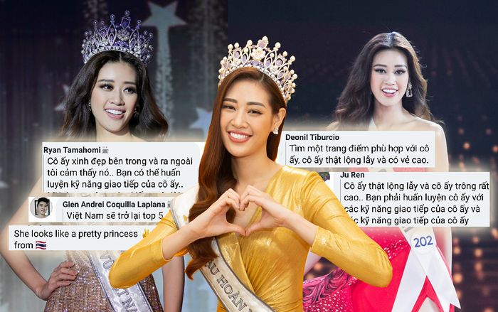Fan Thái Lan thích thú vì Khánh Vân 'xinh đẹp - chân dài' nhưng 'cần giỏi tiếng Anh và ứng xử'