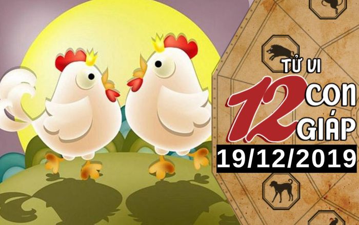 Tử vi thứ 5 ngày 19/12/2019 của 12 con giáp: Dậu gặp bất đồng trong tình cảm, Tỵ may mắn về tài chính