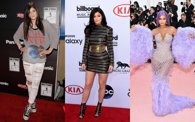 Kylie Jenner và hành trình từ cô nhóc còi cọc thành mĩ nhân nóng bỏng nhất nhà Kardashian