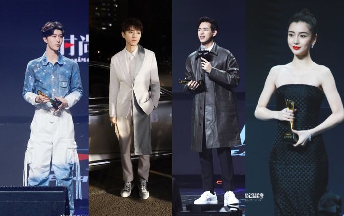 'MAHB Thịnh điển quý ngài thời thượng' 2019: Angelababy nho nhã trong váy đen, Vương Tuấn Khải - Thái Từ Khôn điển trai