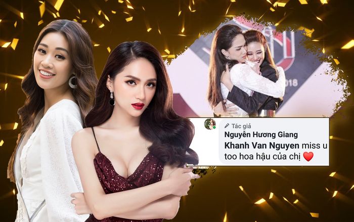 Khánh Vân hẹn gặp Hương Giang, 'cô giáo cũ' ngọt ngào thả thính: 'Nhớ em, hoa hậu của chị'