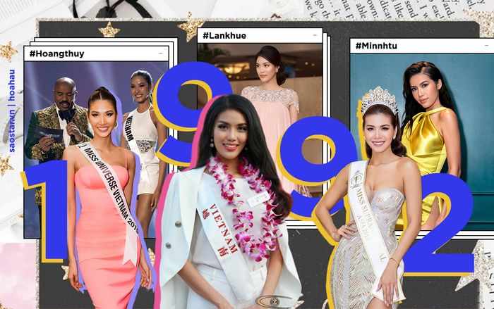 Bộ 3 1992 gây bão một thời: Lan Khuê thành mẹ bỉm - Hoàng Thùy chinh phục Miss Universe - Minh Tú lấn sân điện ảnh