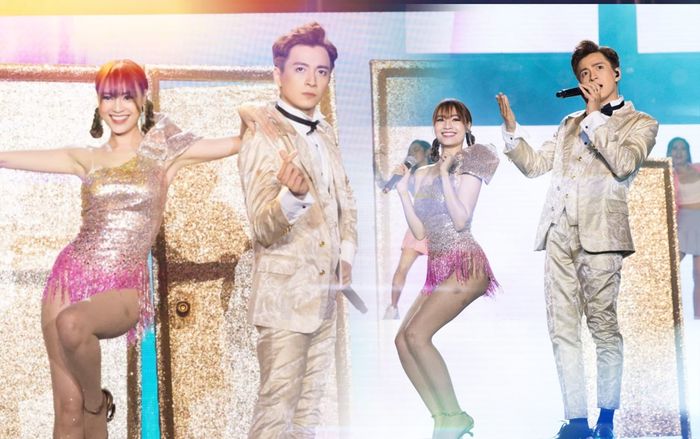 Fan xót xa nhìn Ninh Dương Lan Ngọc chân kín vết bầm trên sân khấu concert Ngô Kiến Huy