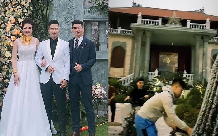 Khoe cây thông Giáng sinh, 'cô dâu 200 cây vàng' vô tình để lộ 'biệt phủ' hoành tráng