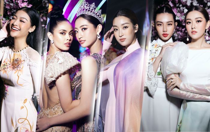 Lương Thùy Linh đọ sắc với Miss World 2013 - Megan Young, Đỗ Mỹ Linh - Tường San - Kiều Loan đẹp rạng rỡ