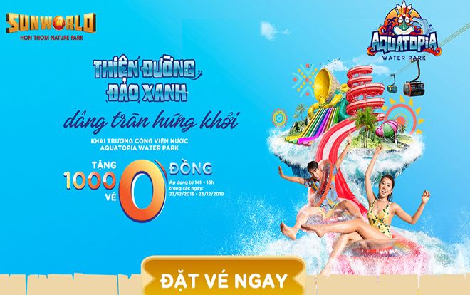 Săn vé 0 đồng trải nghiệm công viên nước 'khủng' nhất khu vực: Không bây giờ thì bao giờ!?