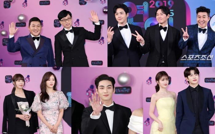 Hàng loạt sao đổ bộ thảm đỏ 'KBS Entertainment Awards 2019': Baekho (Nu'est), Jung Il Woo, Choi Bo Min cực điển trai