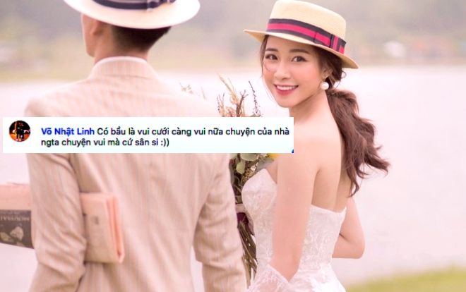 Vợ tương lai Phan Văn Đức: 'Có bầu là chuyện vui, sao cứ sân si'