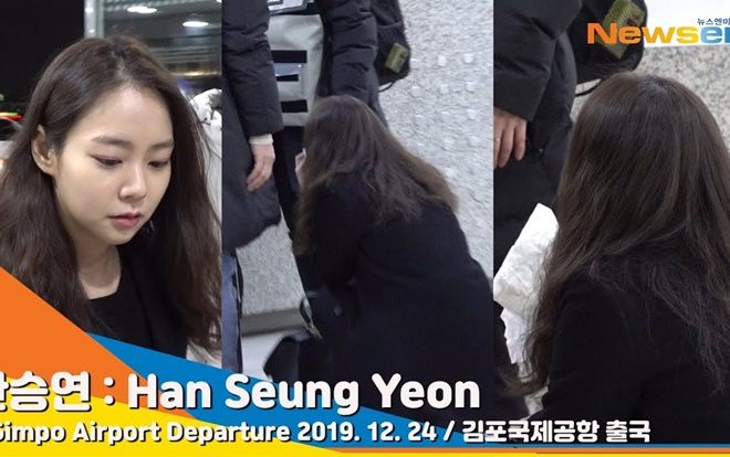 Tròn 1 tháng Goo Hara qua đời, Han Seung Yeon (KARA) gục ngã, khóc nức nở ở sân bay: Knet nói gì?