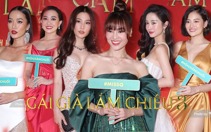 Siêu thảm đỏ 'Vũ trụ gái già': Lan Ngọc khoe vai trần, Jun Vũ thuần khiết, Diễm My 9x đọ vẻ gợi cảm với hội chăn chuối