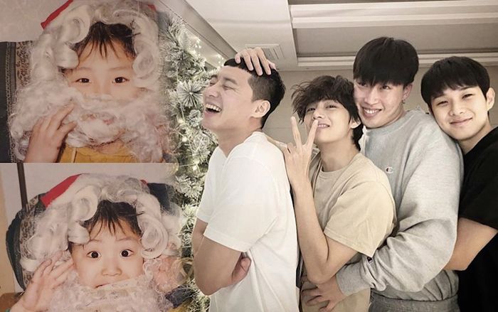 Giáng sinh 2019 của sao Hàn: Park Seo Joon - V (BTS) và Choi Woo Sik hội tụ, Chanyeol (EXO) khoe ảnh thơ ấu đáng yêu