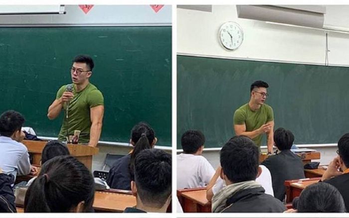 Thầy giáo trẻ điển trai, khoe thân hình hoàn mỹ khiến học sinh 'rần rần' thích thú