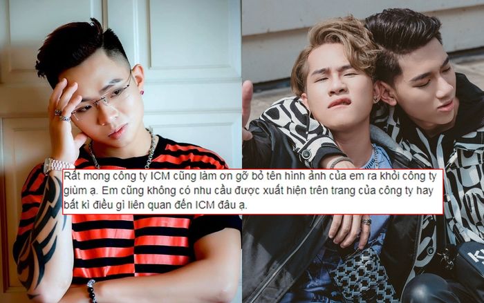 Công ty ICM 'gạch tên' Jack, đặt chễm chệ tên nghệ sĩ đã cắt hợp đồng - Khổ chủ lên tiếng: 'Gỡ bỏ giùm em'