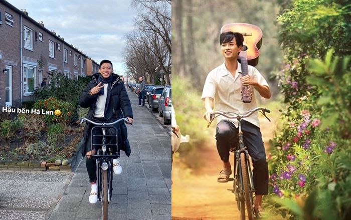 Dù bận thi đấu ở Hà Lan, Văn Hậu vẫn khiến dân mạng 'cười té ghế' với cách 'đu trend' Mắt Biếc có '1-0-2'