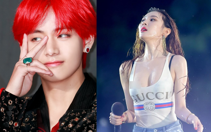 Khoảnh khắc đẹp trong thập kỷ: Sunmi nhường lại chỗ cho V (BTS) tại MAMA 2018!