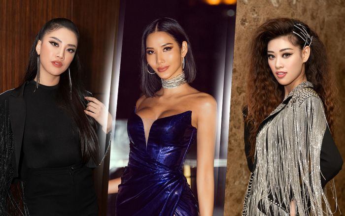 Hoàng Thùy - Khánh Vân - Kim Duyên: Bộ 3 mỹ nhân quyền lực ‘đọ dáng' bất phân thắng bại