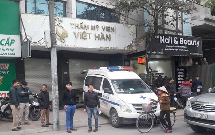Nóng: Người đàn ông 43 tuổi tử vong khi hút mỡ bụng tại thẩm mỹ viện ở Hà Nội